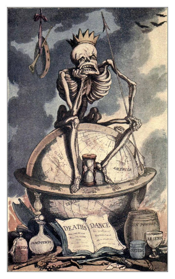 Death Dance von Robert & George Cruikshank